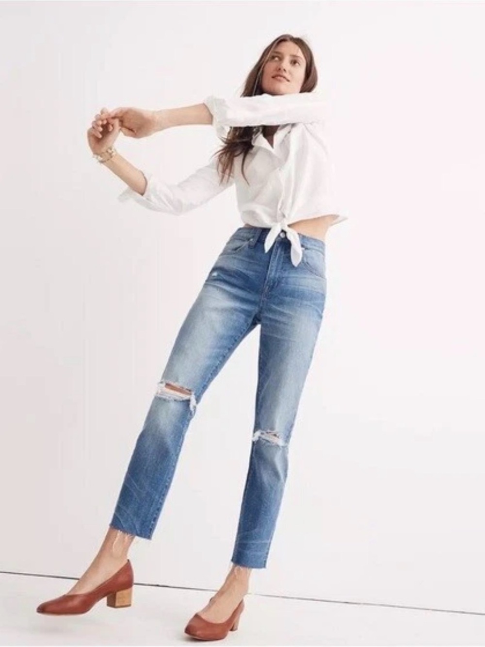 Madewell The High-Rise Slim BoyJean